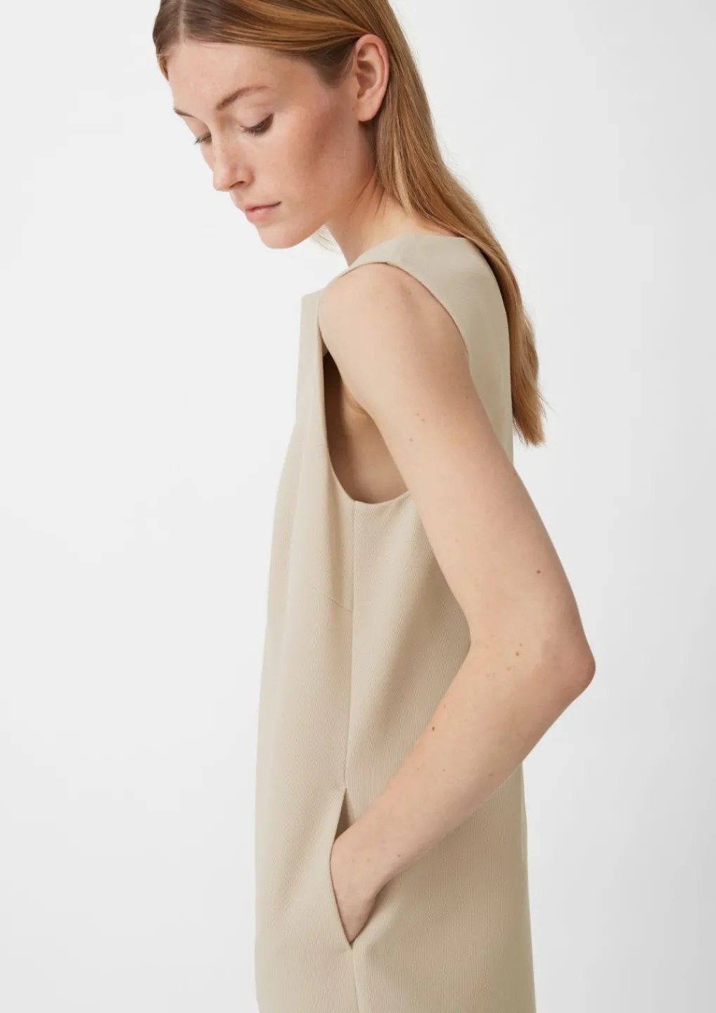Kleid mit Piquéstruktur-Comma Discount