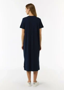 Kleid mit Rundhalsausschnitt-Comma Clearance