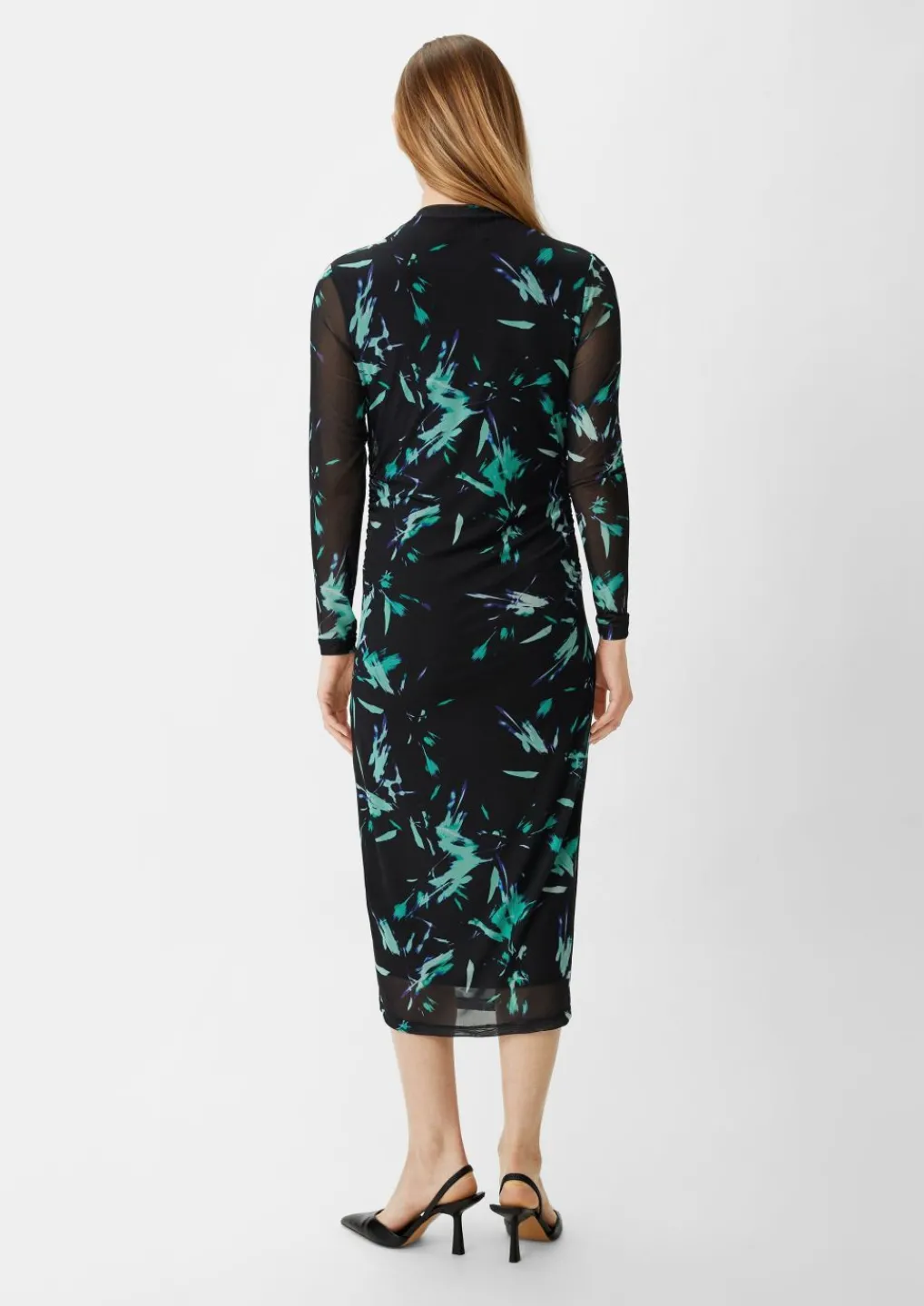 Kleid mit Viskosefutter-Comma Hot