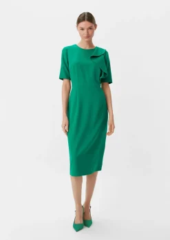 Kleid mit Volant-Detail-Comma Online