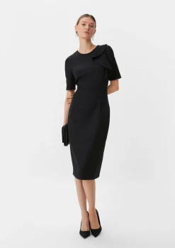 Kleid mit Volant-Detail-Comma Hot