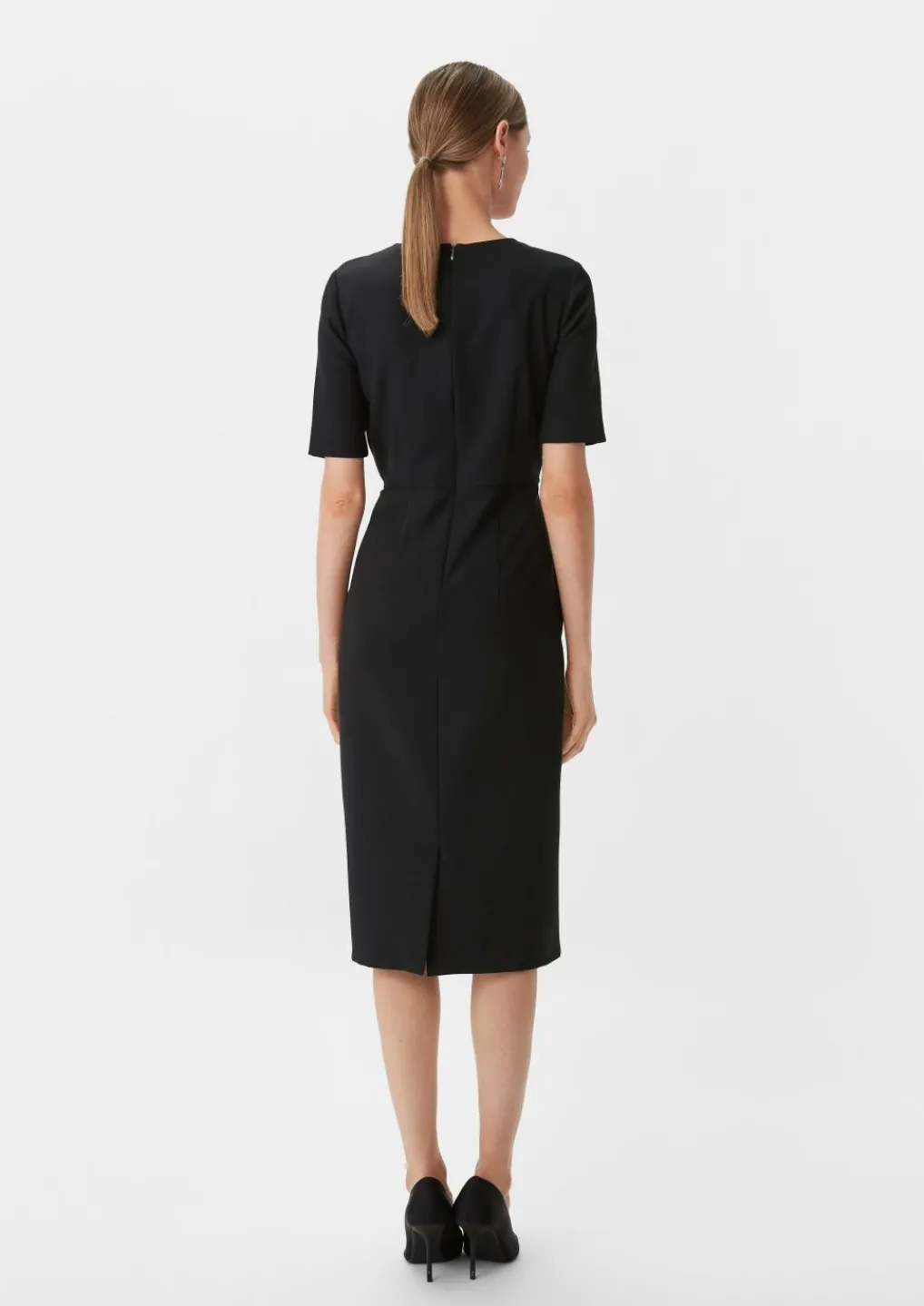 Kleid mit Volant-Detail-Comma Hot