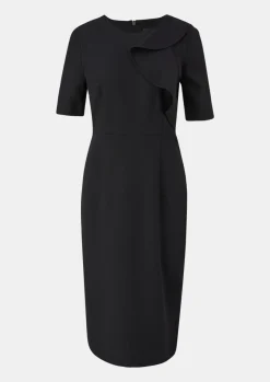 Kleid mit Volant-Detail-Comma Hot