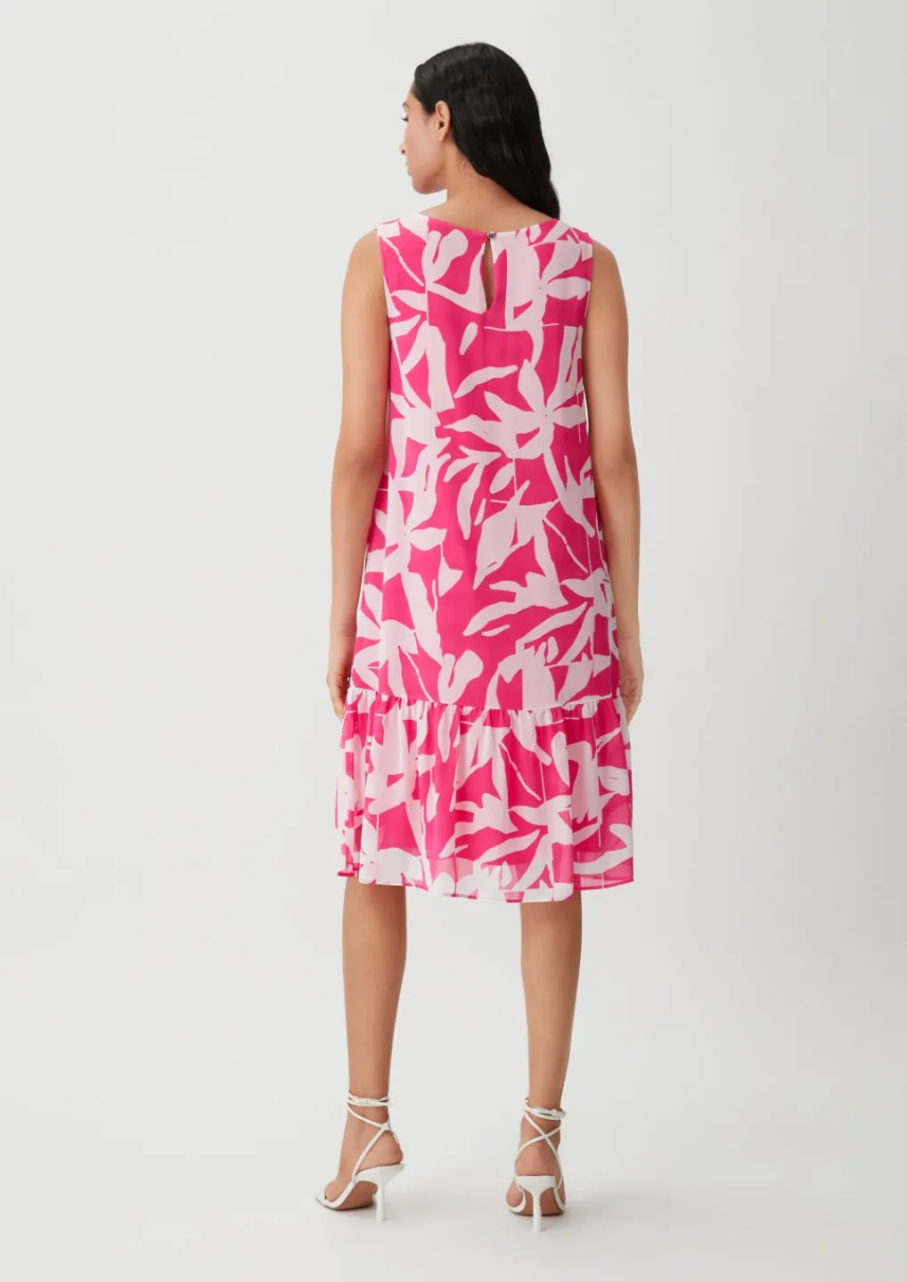 Kleid mit Volants-Comma Hot