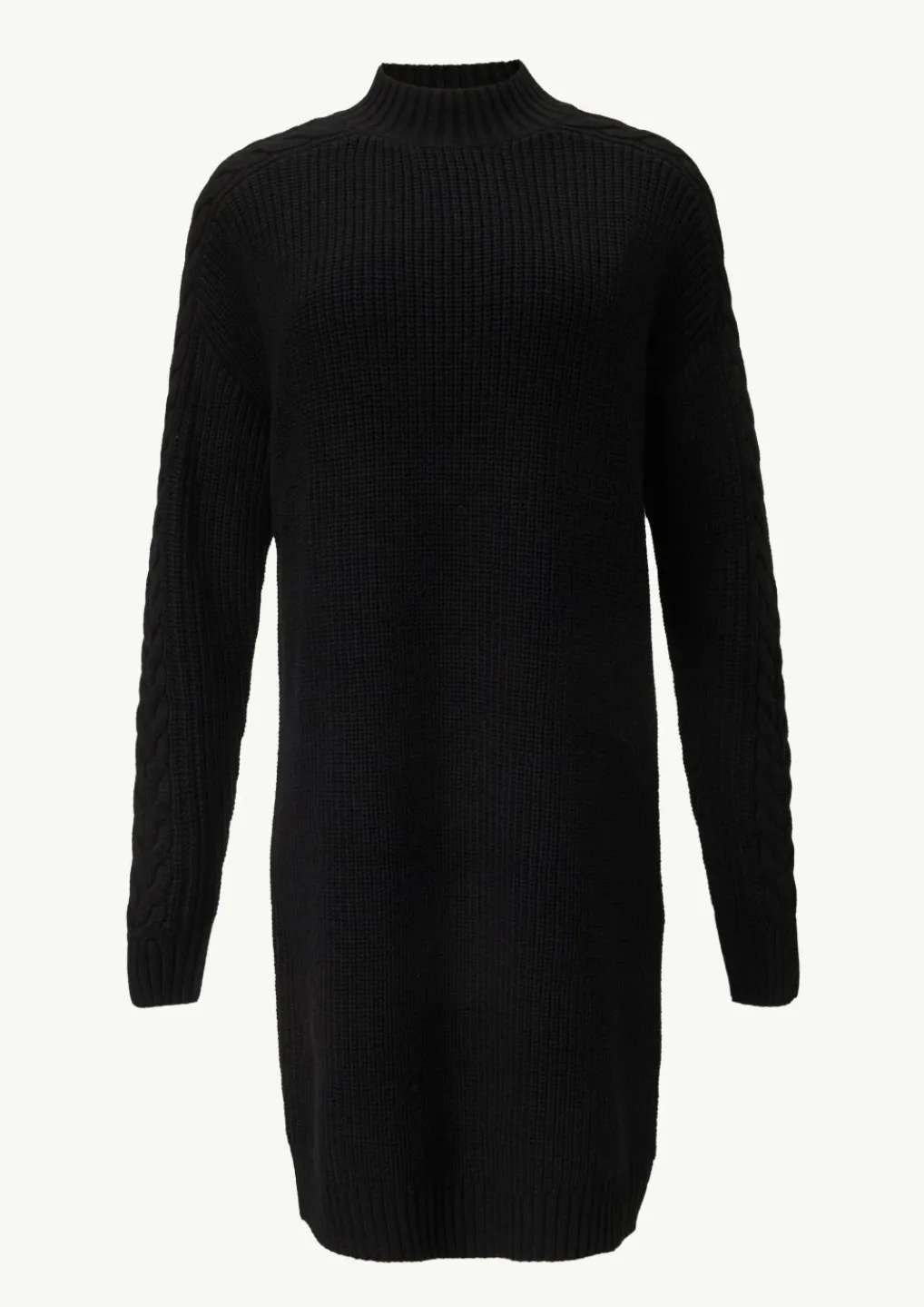 Kleid mit Zopfmuster-Detail-Comma Discount