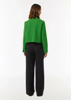 Kurze Bouclé-Jacke aus Baumwolle-Comma Fashion