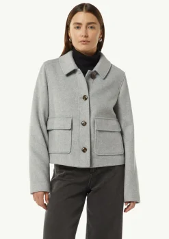 Kurze Jacke im Wollmix-Comma Best