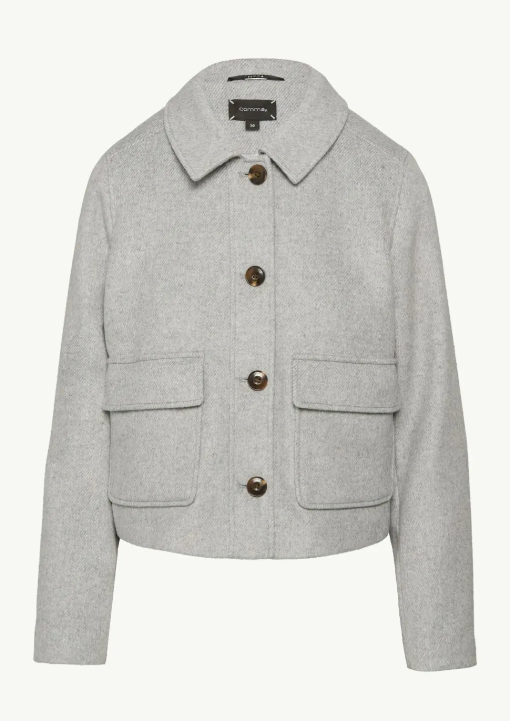 Kurze Jacke im Wollmix-Comma Best