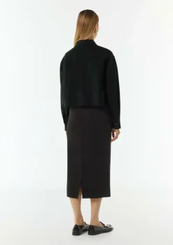 Kurze Jacke mit aufgesetzten Taschen-Comma Sale