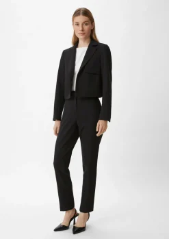 Kurzer Blazer aus Viskosemix-Comma Online