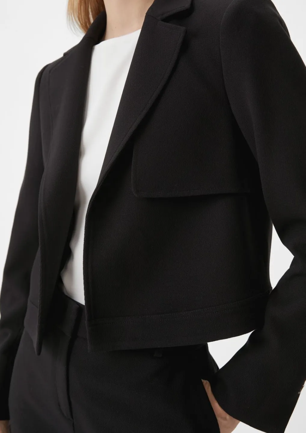 Kurzer Blazer aus Viskosemix-Comma Online