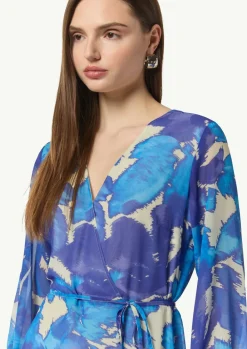 Kurzes Chiffon-Kleid-Comma Online