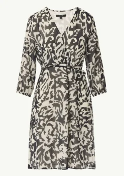 Kurzes Chiffon-Kleid-Comma New