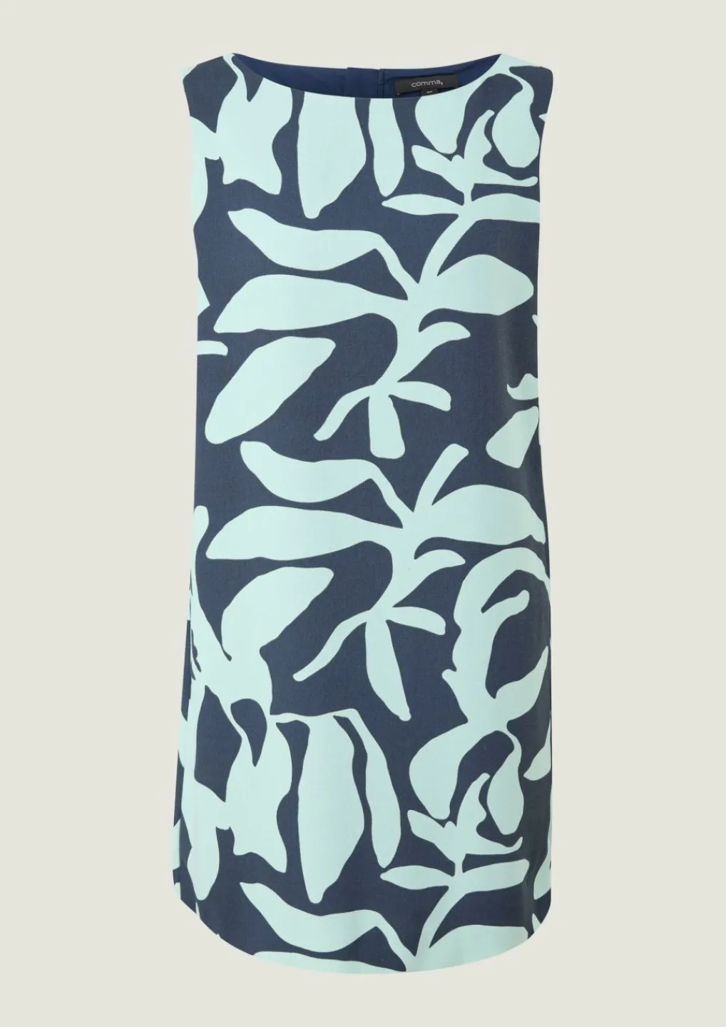 Kurzes Kleid aus Crêpe-Comma Hot