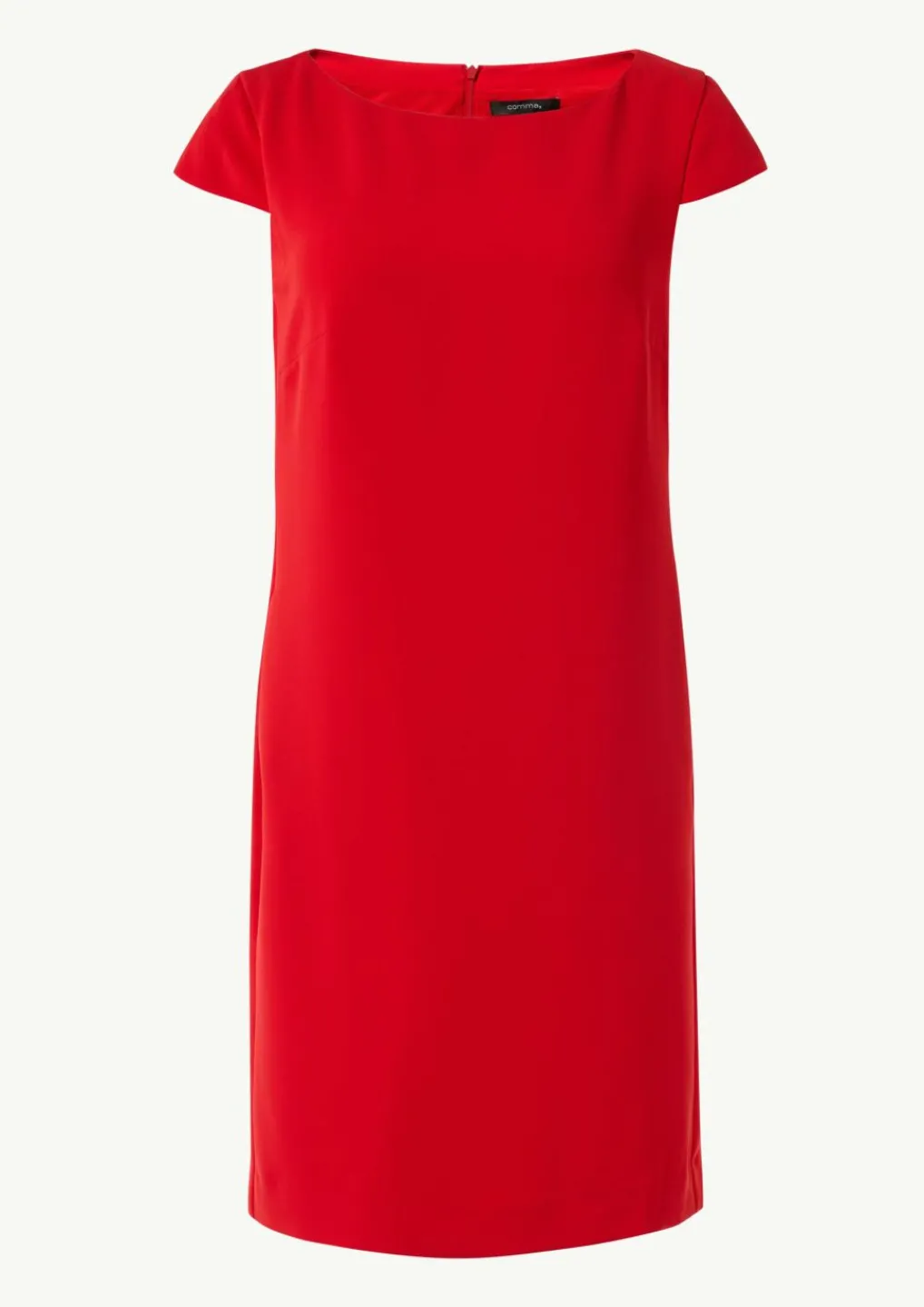 Kurzes Kleid aus Crêpe-Comma Best