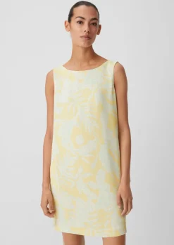 Kurzes Kleid aus Crêpe-Comma Fashion