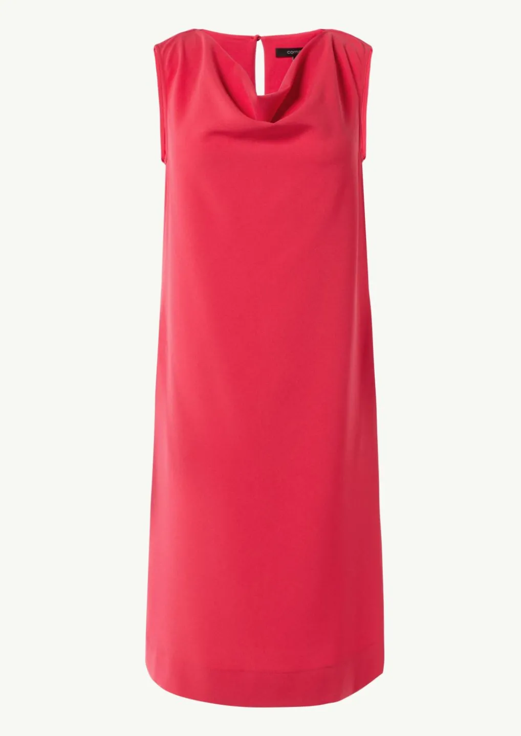 Kurzes Kleid mit Crêpestruktur-Comma Clearance