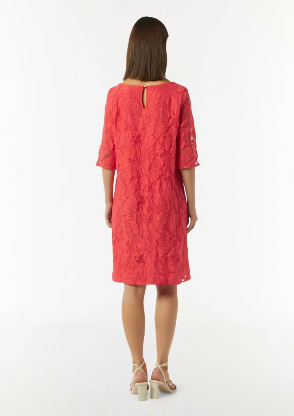 Kurzes Kleid mit Spitze-Comma Outlet