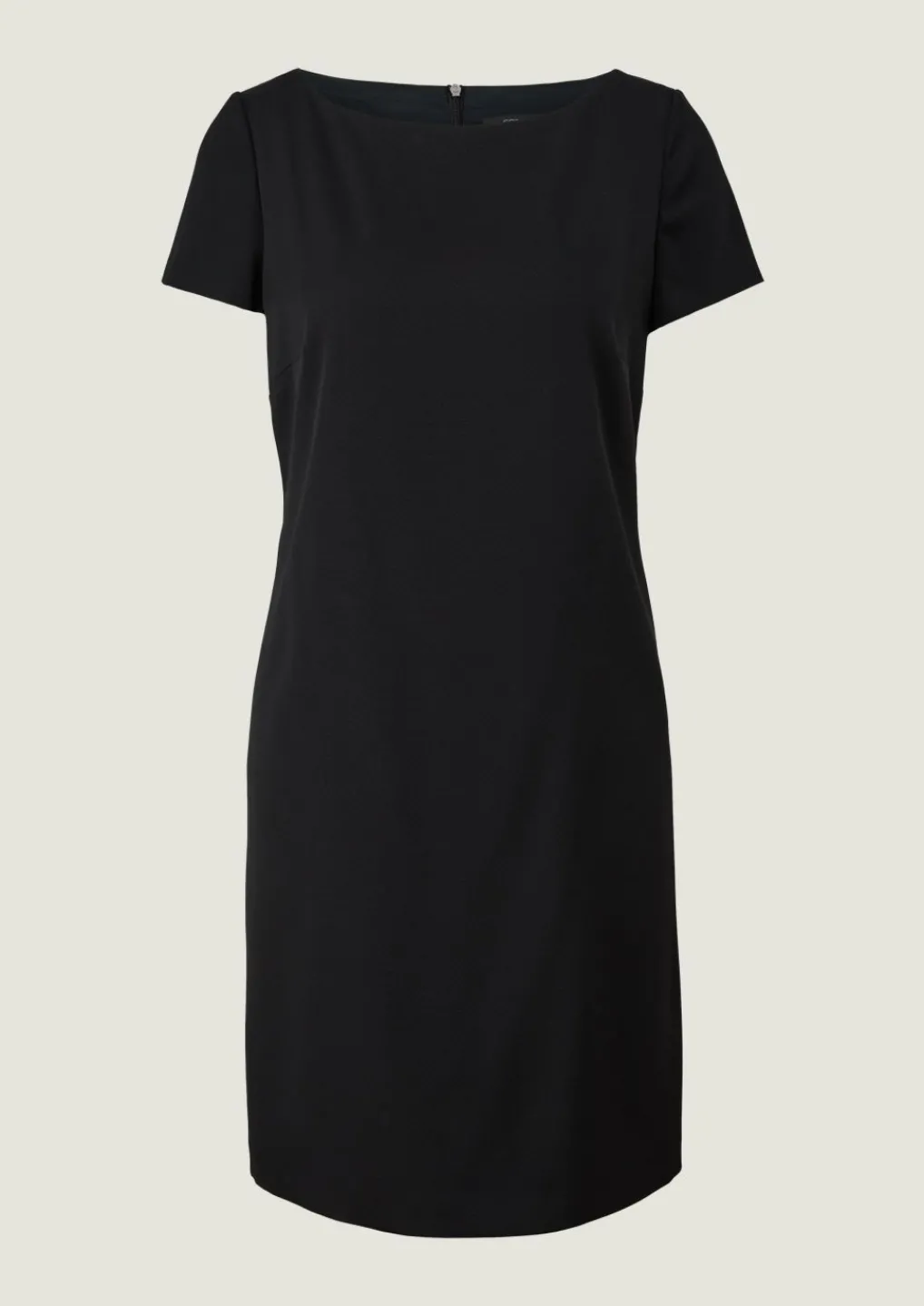 Kurzes Kleid mit U-Boot-Ausschnitt-Comma Hot