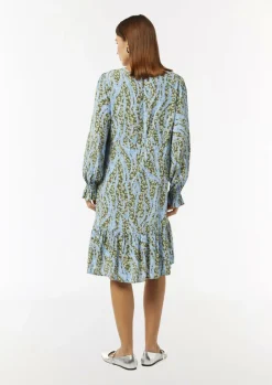 Kurzes Kleid mit Volant-Details-Comma Discount