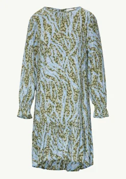 Kurzes Kleid mit Volant-Details-Comma Discount