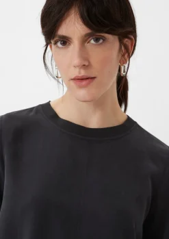 Langarmshirt aus fließendem Modal-Comma Outlet