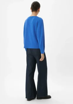 Langarmshirt aus weichem Scuba-Comma Online