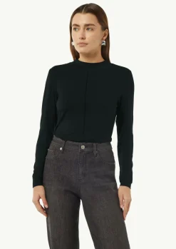 Langarmshirt mit Glitzerdetail-Comma Online