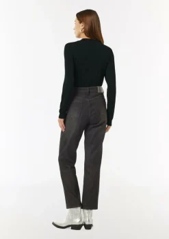 Langarmshirt mit Glitzerdetail-Comma Online