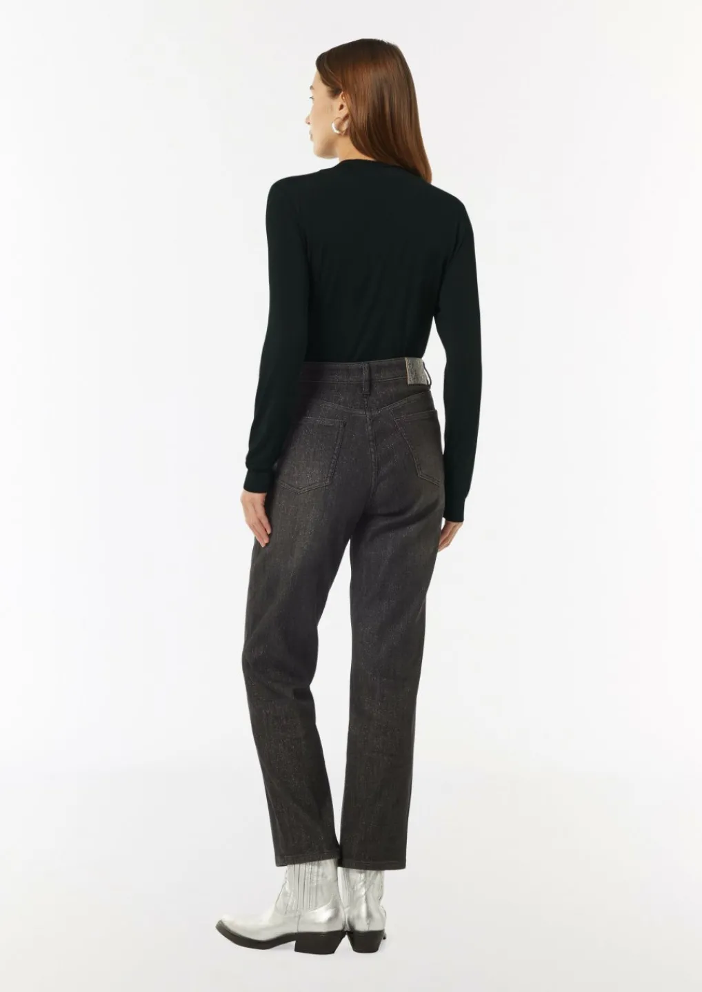 Langarmshirt mit Glitzerdetail-Comma Online