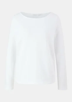 Langarmshirt mit Ringelmuster-Comma Fashion