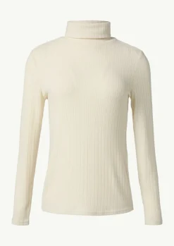 Langarm-Shirt mit Rollkragen-Comma Hot