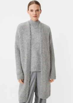 Langer Cardigan aus Alpakamix-Comma Online
