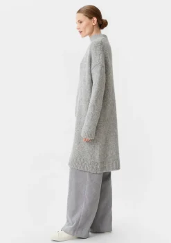 Langer Cardigan aus Alpakamix-Comma Online