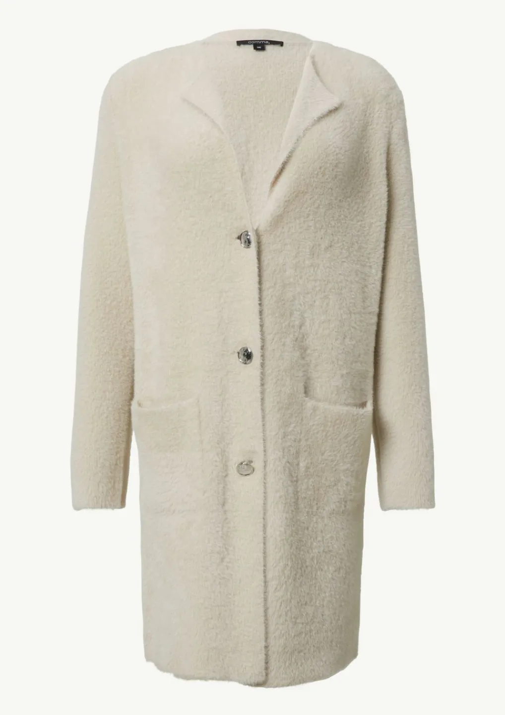 Langer Cardigan in Kunstfell-Optik-Comma Clearance