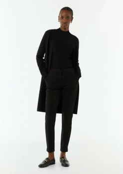 Langer Cardigan mit Rippstruktur-Comma Clearance