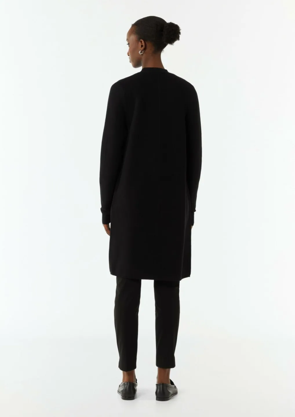 Langer Cardigan mit Rippstruktur-Comma Clearance