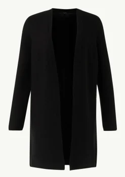 Langer Cardigan mit Rippstruktur-Comma Clearance