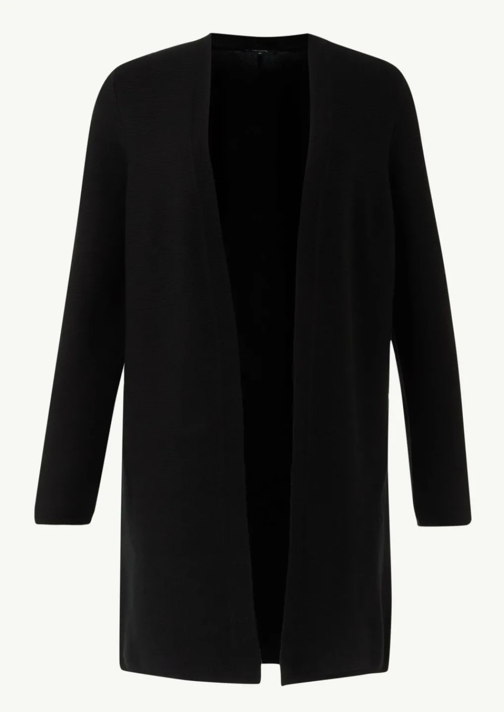 Langer Cardigan mit Rippstruktur-Comma Clearance