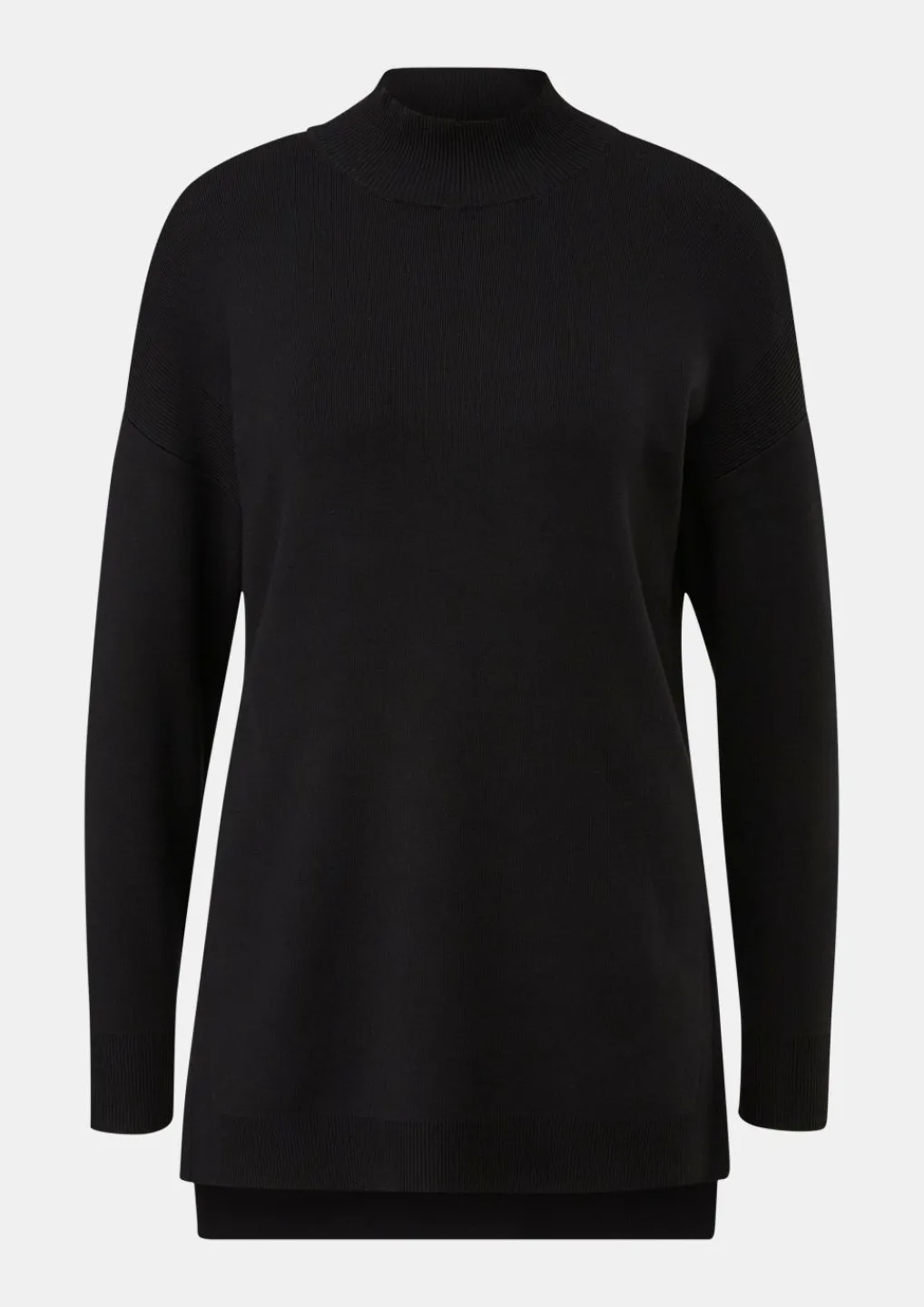 Langer Strickpullover mit Turtleneck-Comma Discount