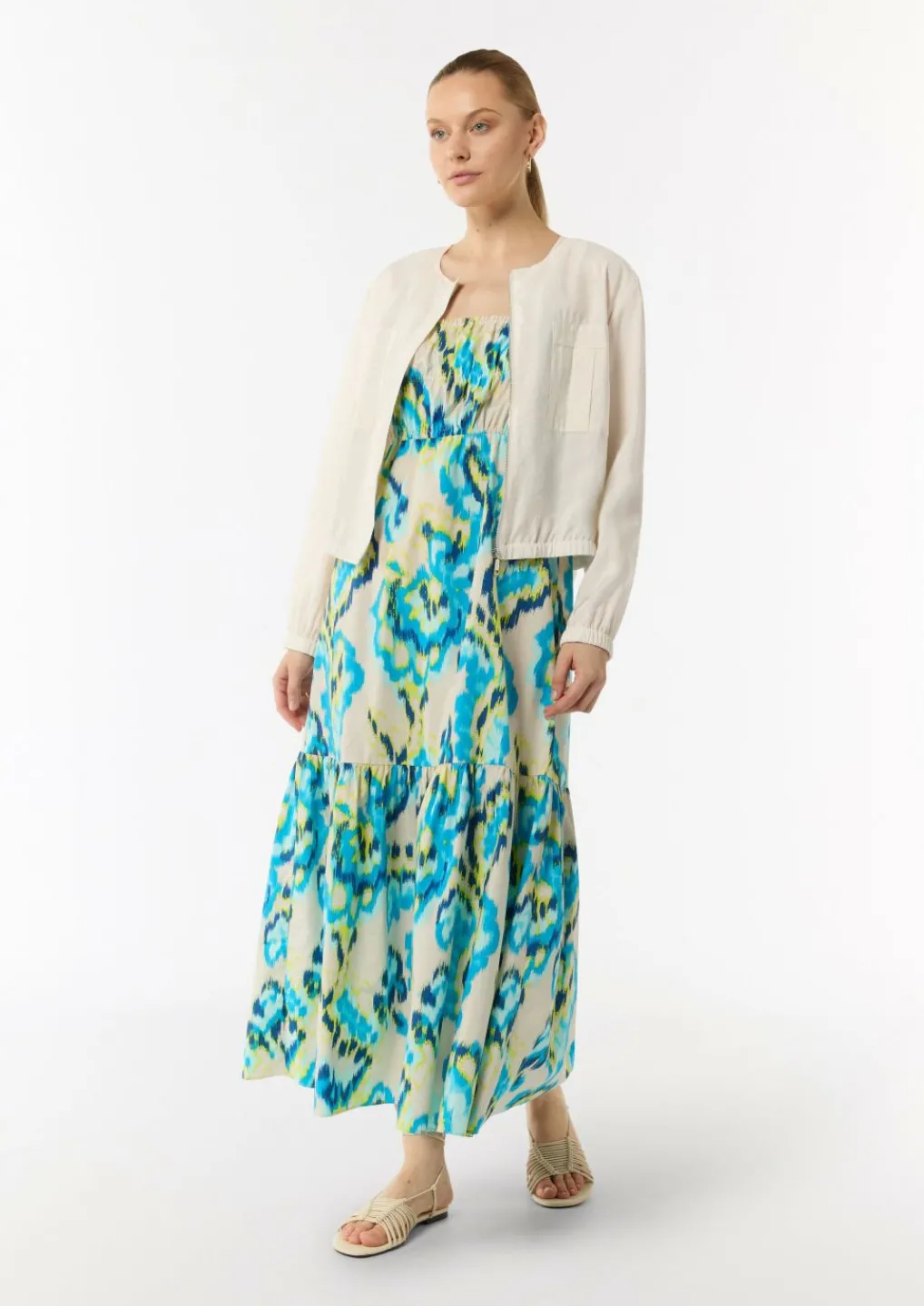 Leichte Blousonjacke aus Modalmix-Comma New