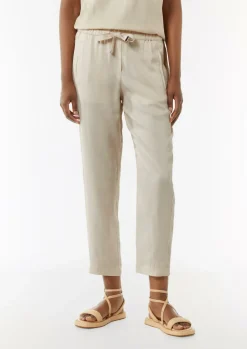 Leichte Hose aus Lyocell mit Gummizug-Comma Hot