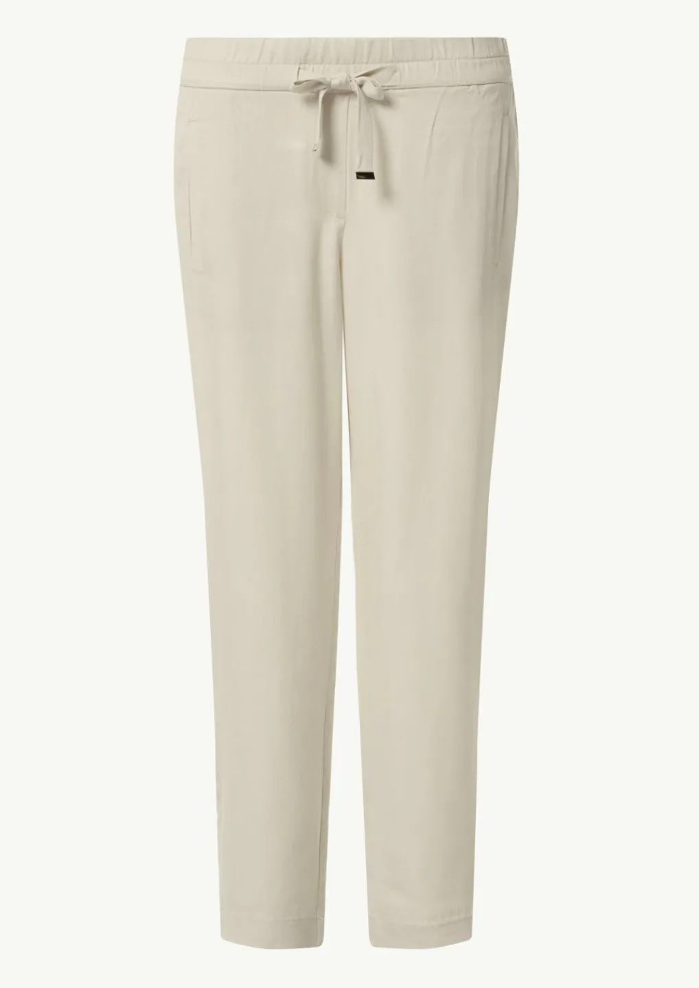 Leichte Hose aus Lyocell mit Gummizug-Comma Hot