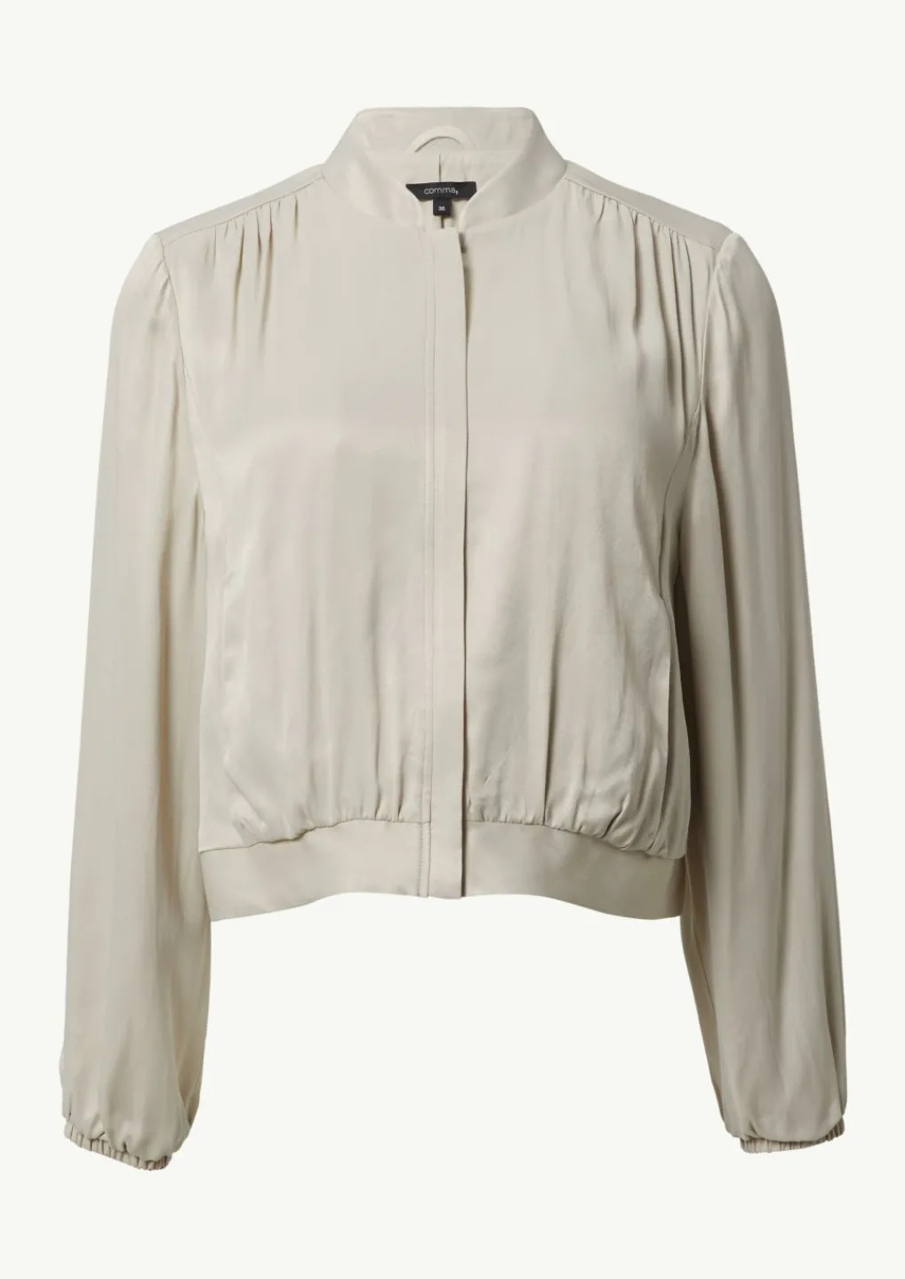 Leichter Blouson aus Satin-Comma Discount