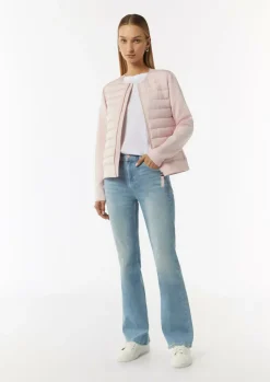 Leichte Steppjacke im Fabricmix-Comma New