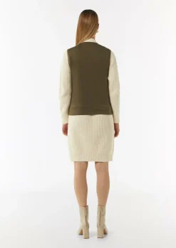 Leichte Steppweste im Fabricmix-Comma Fashion