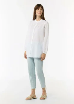 Leichte Tunika-Bluse mit Biesen-Details-Comma Clearance