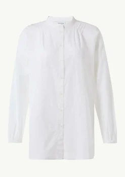 Leichte Tunika-Bluse mit Biesen-Details-Comma Clearance