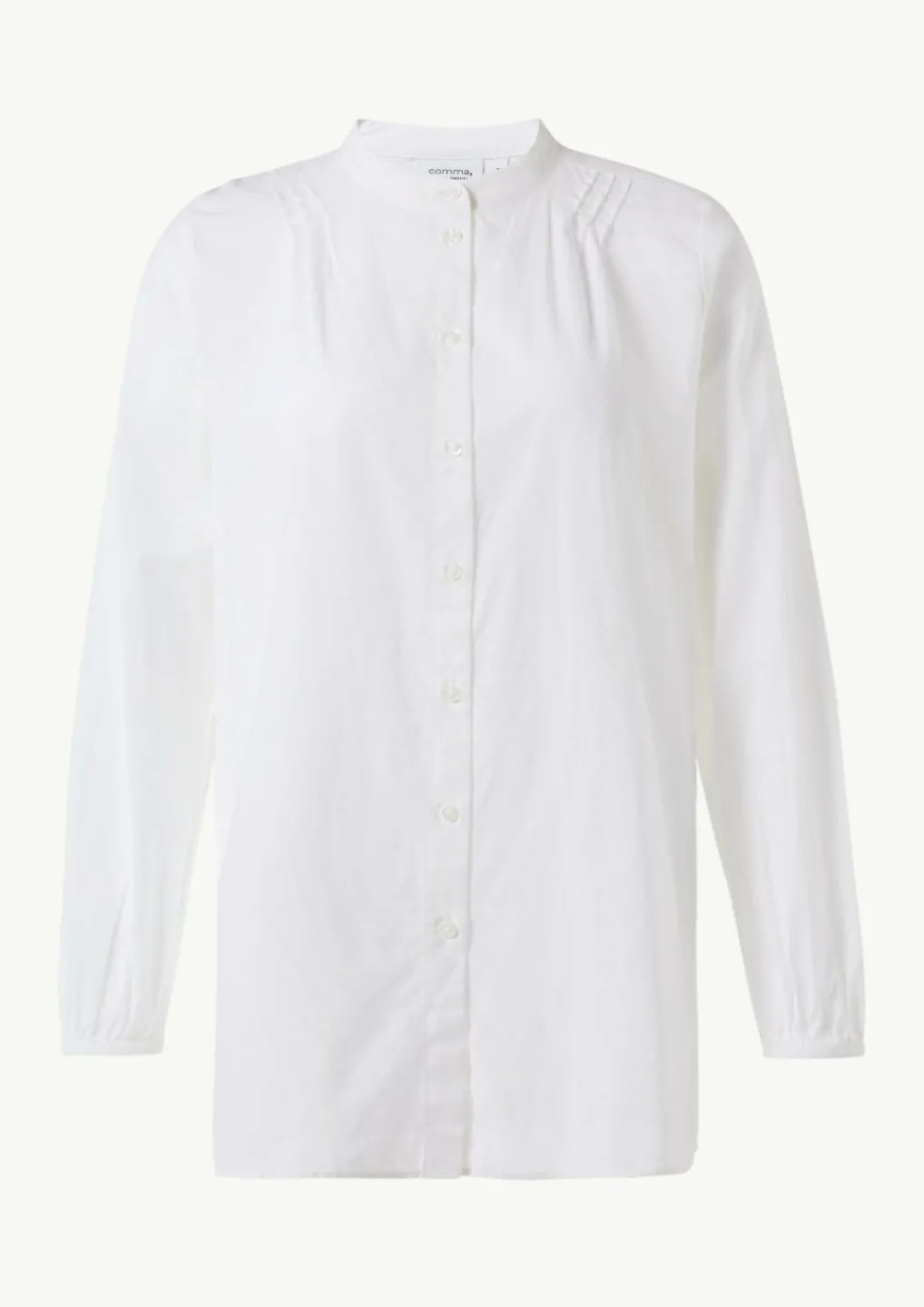 Leichte Tunika-Bluse mit Biesen-Details-Comma Clearance