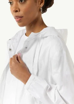 Leichte Windjacke aus Popeline mit Kapuze-Comma Online